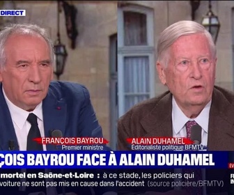 Replay BFM Story - Face à Duhamel : François Bayrou - Majorité relative : Bayrou tient-il ses troupes ? - 03/07