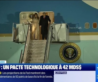 Replay Tech & Co, la quotidienne - Le Tech Flash : Trump à Londres, un pacte technologique à 42 milliards de dollars, par Julien Thibaud - 17/09