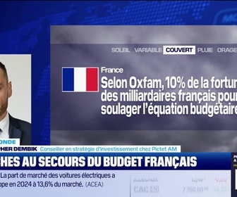 Replay BFM Bourse - L'éco du monde : Oxfam mise sur les milliardaires pour résoudre l'équation budgétaire française - 21/01