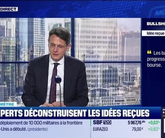 Replay BFM Bourse - Bullshitomètre : Les banques ne progresseront plus en bourse - FAUX répond François Monnier - 04/02