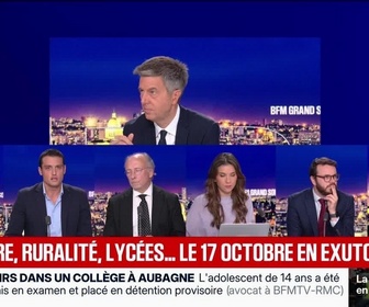 Replay BFM Grand Soir - 17 octobre : le jour de toutes les colères ? - 14/10