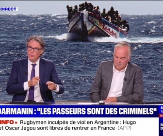 Replay Marschall Truchot Story - Story 3 : Les passeurs sont des criminels, Gérald Darmanin - 03/09