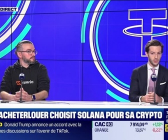 Replay BFM Crypto, le Club : Acheter-Louer choisit Solana pour sa crypto - 15/09