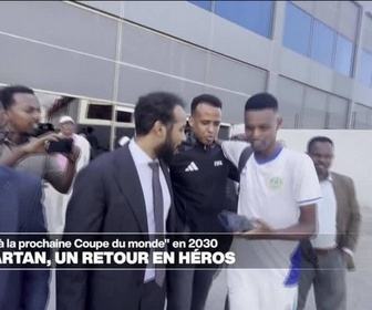 Replay Journal de l'Afrique - Retour d'Omar Artan en héros à Mogadiscio : Je serai là à la prochaine Coupe du monde en 2030