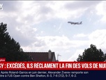 Replay BFM Première - Les riverains de l'aéroport Roissy Charles-de-Gaulle, excédés par le bruit, réclament la fin des vols de nuit