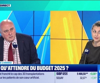 Replay Tout pour investir - La place de l'immo : Immo, qu'attendre du budget 2025 ? - 13/11