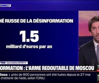 Replay L'ENQUÊTE DU 20H BFM - La Russie mène une guerre de désinformation