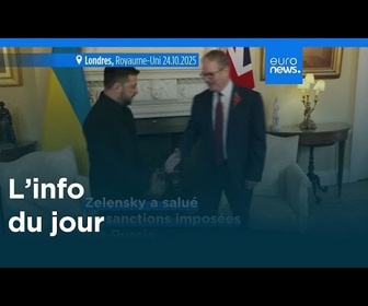 Replay L'info du jour | 25 octobre 2025 - Soir
