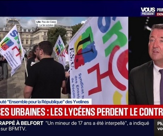 Replay BFM Grand Soir - Violences urbaines : les lycéens perdent le contrôle ? - 03/10
