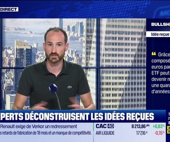 Replay BFM Bourse - Bullshitomètre : On peut devenir millionnaire avec 50 euros par mois - FAUX répond Anthony Petitpas - 02/06