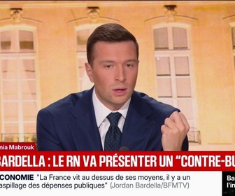 Replay 100% Mabrouk - Dépense publique: en cas de victoire de Marine Le Pen à l'élection présidentielle, nous réserverons la protection sociale aux ressortissants français, promet Jordan Bardella, président du RN