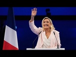 Replay Tout le monde en France est maintenant d'accord avec nous : Marine Le Pen lance sa campagne à...