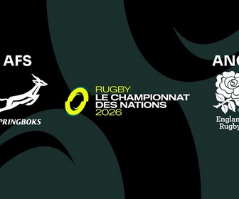 Replay Championnat des Nations de rugby 2026 - Rugby - Le Championnat des Nations - Journée 1 : Afrique du Sud / Angleterre