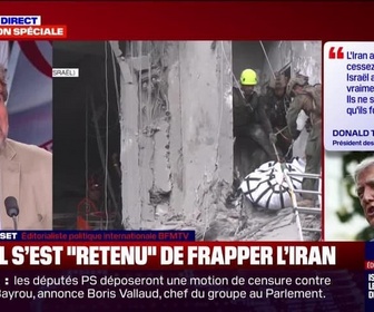 Replay BFM Story - Story 1 : Iran, Trump ne veut pas un changement de régime - 24/06