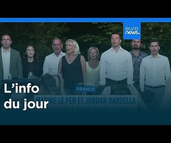 Replay L'info du jour | 6 juillet 2026 - Matin