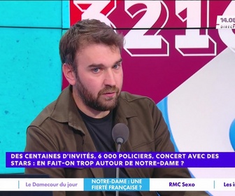 Replay Estelle Midi - Des centaines d'invités , 6000 policiers , concert avec des stars : En fait-on trop autour de notre-Dame?