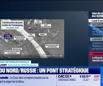 Replay Le 19h Eco - Un pont va relier la Russie...à la Corée du Nord !