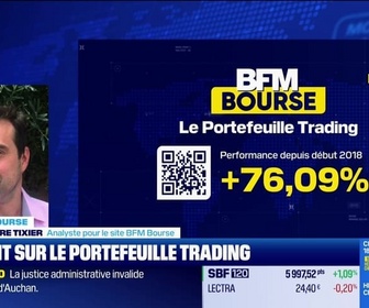 Replay BFM Bourse - Le point sur le Portefeuille trading - 23/09