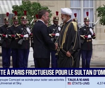 Replay Good Morning Business - Une visite à Paris fructueuse pour le sultan d'Oman