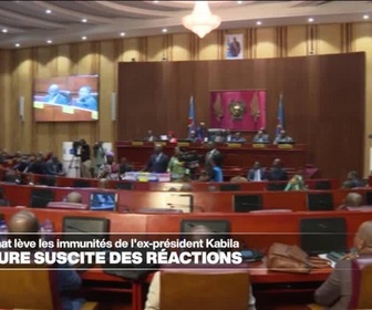 Replay Journal de l'Afrique - RD Congo: la levée des immunités de Joseph Kabila suscite des réactions