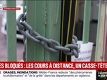 Replay BFM Première - Blocage des lycées: le casse-tête des cours à distance