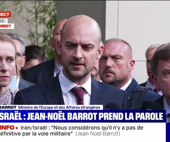 Replay News Box - Iran/Israël : Jean-Noël Barrot prend la parole - 20/06