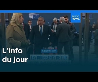 Replay L'info du jour | 20 mars 2026 - Soir