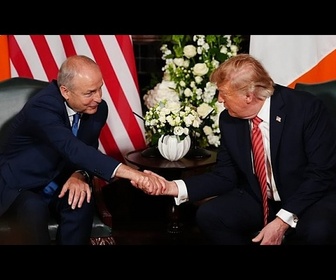 Replay À Dublin, Trump se prononce pour une Irlande réunifiée