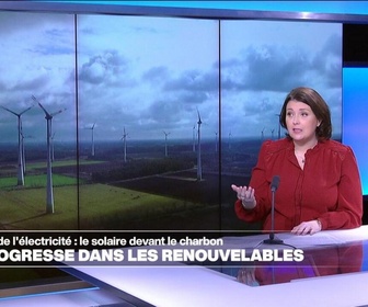 Replay Élément Terre, la quotidienne - L'énergie solaire dépasse pour la première fois le charbon dans l'UE