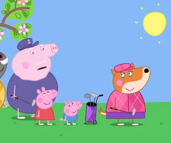 Replay Peppa Pig - La partie de golf