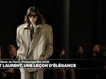 Replay À L'affiche ! - Fashion Week de Paris : retour du costume iconique chez Saint Laurent, esprit sportif chez Dior