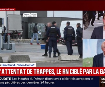 Replay BFM Grand Soir - Après l'attentat de Trappes, le RN ciblé par la gauche - 24/10
