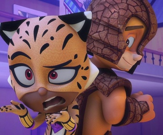 Replay Les Pyjamasques Power Heroes Le cercle des héros - Bastet et la malédiction de Tatou'démon