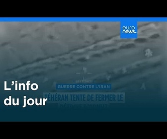 Replay L'info du jour | 1er mars 2026 - Mi-journée