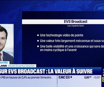 Replay BFM Bourse - Valeur ajoutée : Ils apprécient EVS Broadcast - 30/04