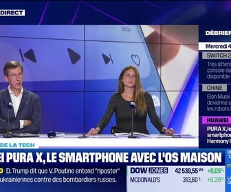 Replay Tech & Co, la quotidienne - Huawei Pura X, le smartphone avec l'OS maison - 04/06 ?