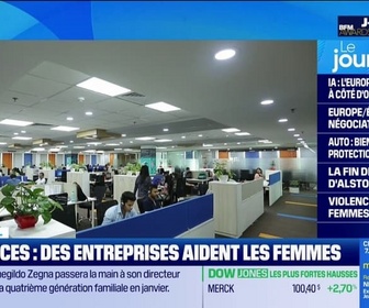 Replay Good Morning Business - Violences faites aux femmes: les entreprises s'emparent progressivement du sujet
