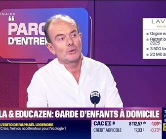 Replay Paroles d'entreprises - Stanislas Lavorel (Lavorel Kids & Education) : Yoopala & Educazen, garde d'enfants à domicile - 09/05