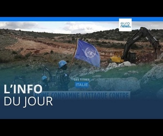 Replay L'info du jour | 23 novembre - Mi-journée