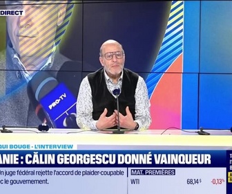 Replay Good Morning Business - Présidentielle en Roumanie: On revient à une ère où il n'y a pas d'Union européenne et où chaque pays se tourne vers la grande puissance qui lui convient, observe Paul Gradvohl, professeur d'histoire contemporaine à Paris 1 Panthéo