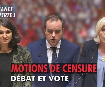 Replay La séance est ouverte ! - Motions de censure : débat et vote - 16/10/2025