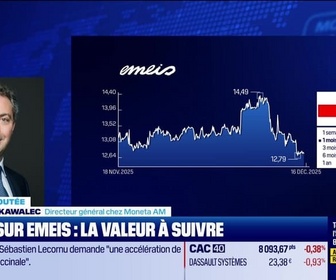 Replay BFM Bourse - Valeur ajoutée : Ils apprécient Emeis - 16/12