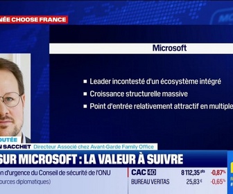 Replay BFM Bourse - Valeur ajoutée : Ils apprécient Microsoft - 01/06