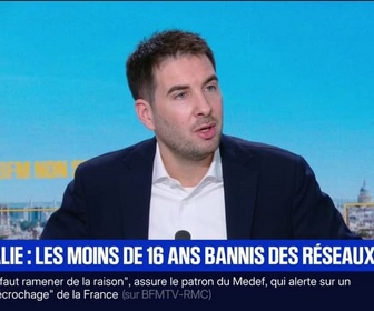 Replay BFM Non-stop - Australie : Meta supprime les comptes des moins de 16 ans sur leur réseaux