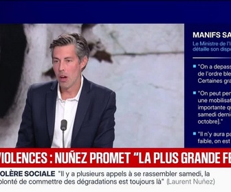 Replay Marschall Truchot - Violences : Laurent Nuñez promet la plus grande fermeté - 29/10