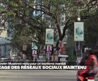 Replay Journal de l'Afrique - Ouganda : le blocage des réseaux sociaux maintenu