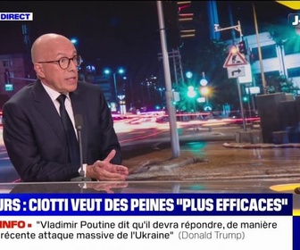 Replay Tout le monde veut savoir - Lutte contre les casseurs: C'est dommage que M. Darmanin n'ait pas été 4 ans ministre de l'Intérieur, ironise Éric Ciotti (UDR)