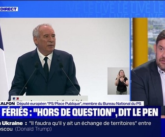 Replay Parlons info ! - Jours fériés : les syndicats prêts à se mobiliser - 12/08