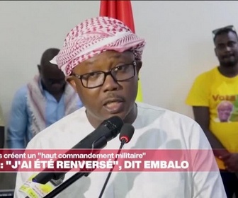 Replay Journal de l'Afrique - Le président bissau-guinéen Umaro Sissoco Embalo dit avoir été renversé par des militaires
