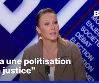 Replay BFM Politique - Marion Maréchal, députée européenne, affirme ne pas faire confiance à la justice française